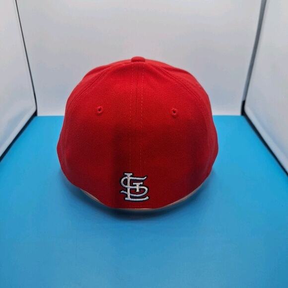 New Era St Louis Cardinals Game Day 39THIRTY Stretch Flex Hat Cap Red L/XL - Picture 4 of 7